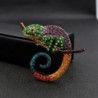 Crystal chameleon / lizard - elegant broochBrooches