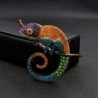 Crystal chameleon / lizard - elegant broochBrooches