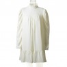 VestidosElegant dress for woman - puff sleeve - turtleneck - ruffles - A-Line plus size  - 2021 design