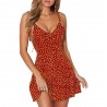 VestidosSummer dresses for woman - design 2021 - high waist - polkadot print - mini design