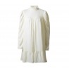 VestidosElegant dress for woman - puff sleeve - turtleneck - ruffles - A-Line plus size  - 2021 design