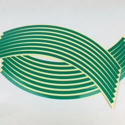 PegatinasTiras reflectantes para ruedas de coche - pegatinas - 16 piezas