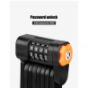 BicicletaSteel folding bicycle - lock - anti theft - with password
