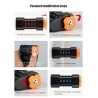 Bicycle anti theft lock - foldable - 4 digit passwordBicycle