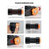 BicicletaSteel folding bicycle - lock - anti theft - with password