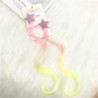 PelucaGradient colorful hair extensions - star / heart / butterfly - with metal clip