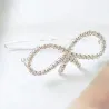 Pinzas de cabelloBow-tie design - hair clip / barrette