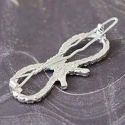 Pinzas de cabelloBow-tie design - hair clip / barrette