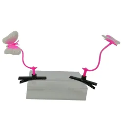 Pinzas de cabelloPink butterfly hairclip - 2 pieces / lot