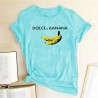 Blusas y camisasDolce and Banana print - funny t-shirt - unisex