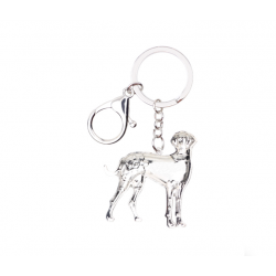 llaveroGreat dane dog - metal keyring