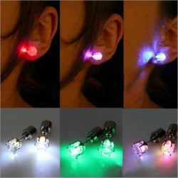 PendientesLED light up earring - stainless steel - 1 piece