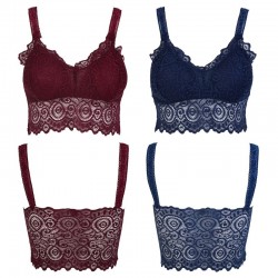 LenceríaFloral lace tank - sexy top - wire free