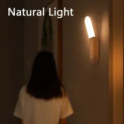 ApliquesBaseus - lámpara de inducción - luz nocturna - con sensor de movimiento - USB - LED
