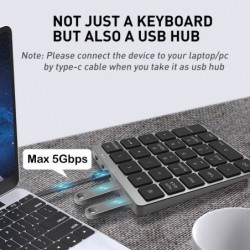 TecladosPortable numeric keyboard - Bluetooth - USB