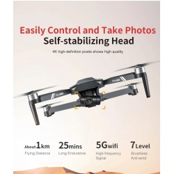 DronesJJRC X19 - 5G - WIFI - FPV - GPS - 4K HD Dual Camera - RC Drone Quadcopter - RTF