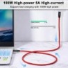 Cables4K HD gen2 cable - type c to USB c - 100W - Macbook / Samsung