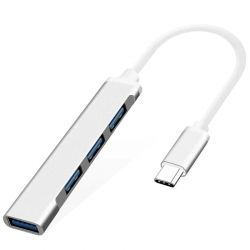 DivisorUSB 3.0 / Type C 3.1 splitter - 4 ports - OTG - Xiaomi / Lenovo / MacBook Pro