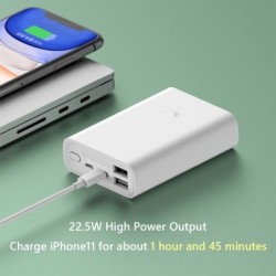 Bancos de energíaXiaomi power bank - 10000mah - 3 outputs / 2 inputs
