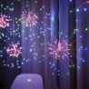 NavidadGuirnalda navideña - cadena de luces decorativas - luces de fuegos artificiales - 3M - 500 LED