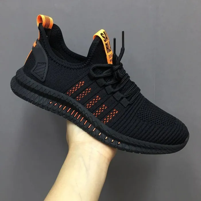 ZapatosFashionable mesh sneakers - lightweight - lace-up