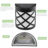 Solar wall lamp - garden light - with motion sensor - waterproof - 6 LEDSolar lighting