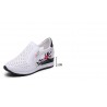 ZapatosCasual loafer shoes - with floral print - slip-on - women