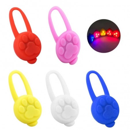 GatosAnti-lost silicone pendant - for pets collar - luminous LED