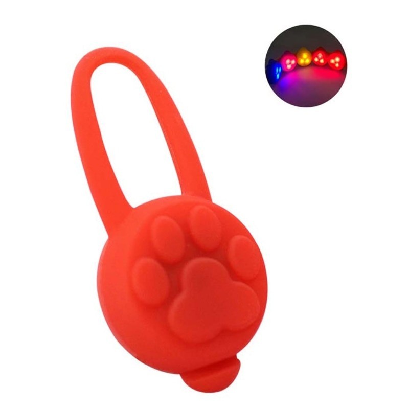 GatosAnti-lost silicone pendant - for pets collar - luminous LED