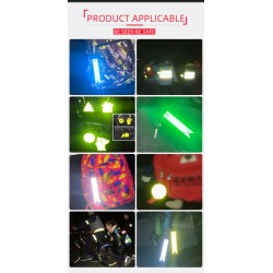 llaveroCandle lights streamer - reflective keychain - safety pendant