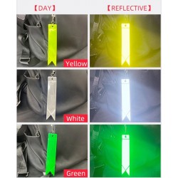 llaveroCandle lights streamer - reflective keychain - safety pendant
