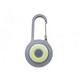 LED carabiner - warning lamp - for hiking / camping / night walkingKeyrings