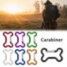 llaveroMultifunction carabiner - aluminum buckle - keychain - 10 pieces