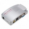Conmutadores HDMIPC signal converter box - adapter - VGA to TV AV RCA - NTSC PAL