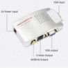 Conmutadores HDMIPC signal converter box - adapter - VGA to TV AV RCA - NTSC PAL