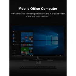 portátilesCHUWI - LarkBox - 4K mini PC Intel Celeron - J4115 Quad Core 6GB RAM 128GB ROM Windows 10 Desktop Computer HD USB-C