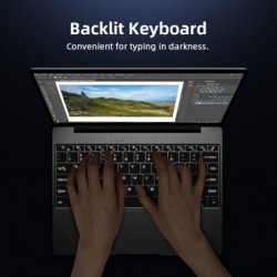 portátilesCHUWI GemiBook Pro - 14 inch - 2K - 12GB RAM 256GB - SSD Intel Celeron - Windows 10 - computer with backlit / keyboard