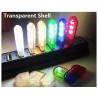 AccesoriosPortable night light - reading lamp - LED - USB - U-disk - 1.5W