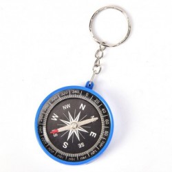 Plastic compass - keychainKeyrings