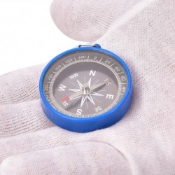 Plastic compass - keychainKeyrings