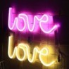 LED night light - neon lamp - USB - LOVE lettersLights & lighting