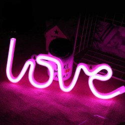LED night light - neon lamp - USB - LOVE lettersLights & lighting