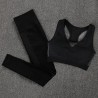 FitnessElastic push up bra / leggings - fitness - 2 piece set