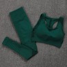 FitnessElastic push up bra / leggings - fitness - 2 piece set