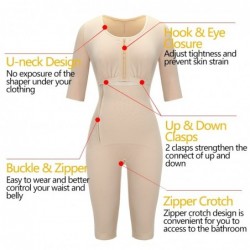 JumpsuitsFull body slimming shaper - with front zipper