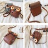 BolsasBolso pequeño de piel con forma de búho - bandolera / bandolera