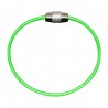 llaveroDurable stainless steel wire keychain -  ring connector - hanging cable - 5/10 pieces