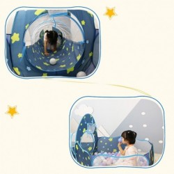 Bebé y niños3 in 1 tent house - tent / plush mat / ball pit - kids