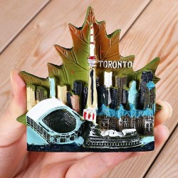 Tourist resin fridge magnets - USA / Brazil / Canada / Peru / MexicoFridge magnets