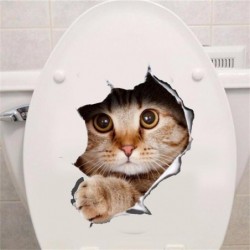 Pegatinas de pared3D cute cat - wall stickers - vinyl